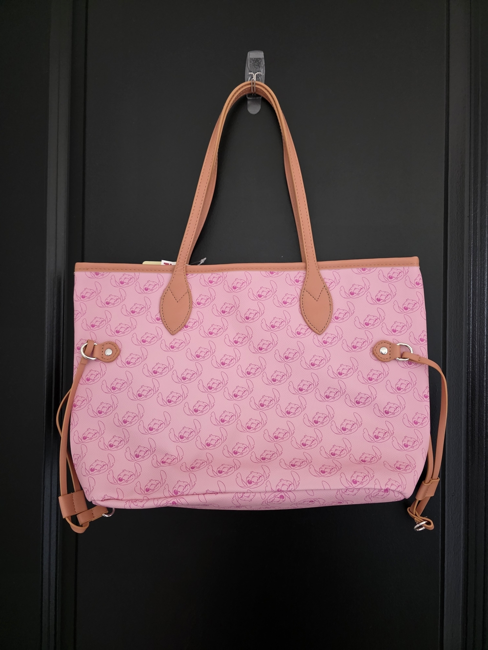 NWT Disney Stitch Pink Tote Bag - Picture 4 of 4